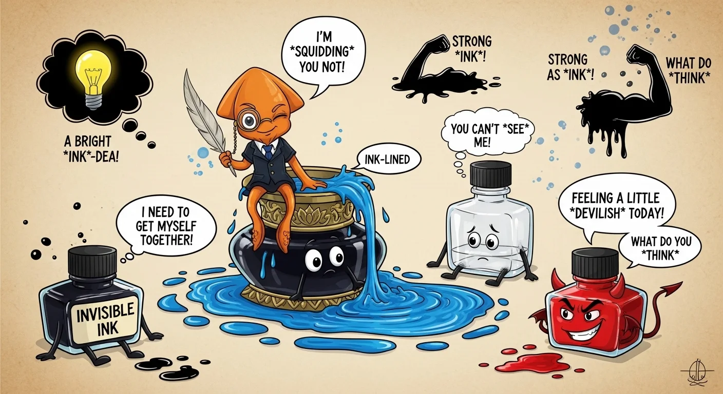 Editor’s Favorite 7 Ink Puns