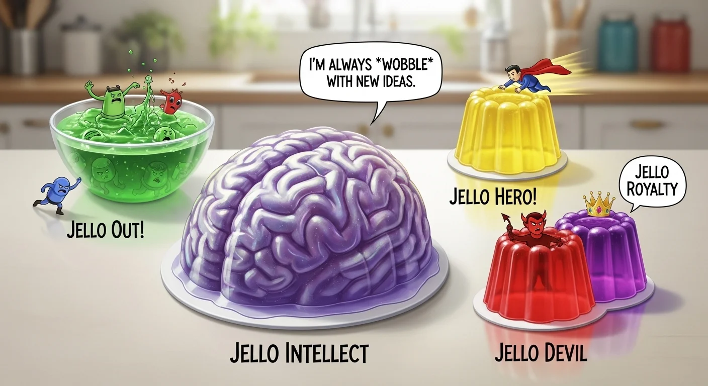 Editor’s Favorite 7 Jello Puns