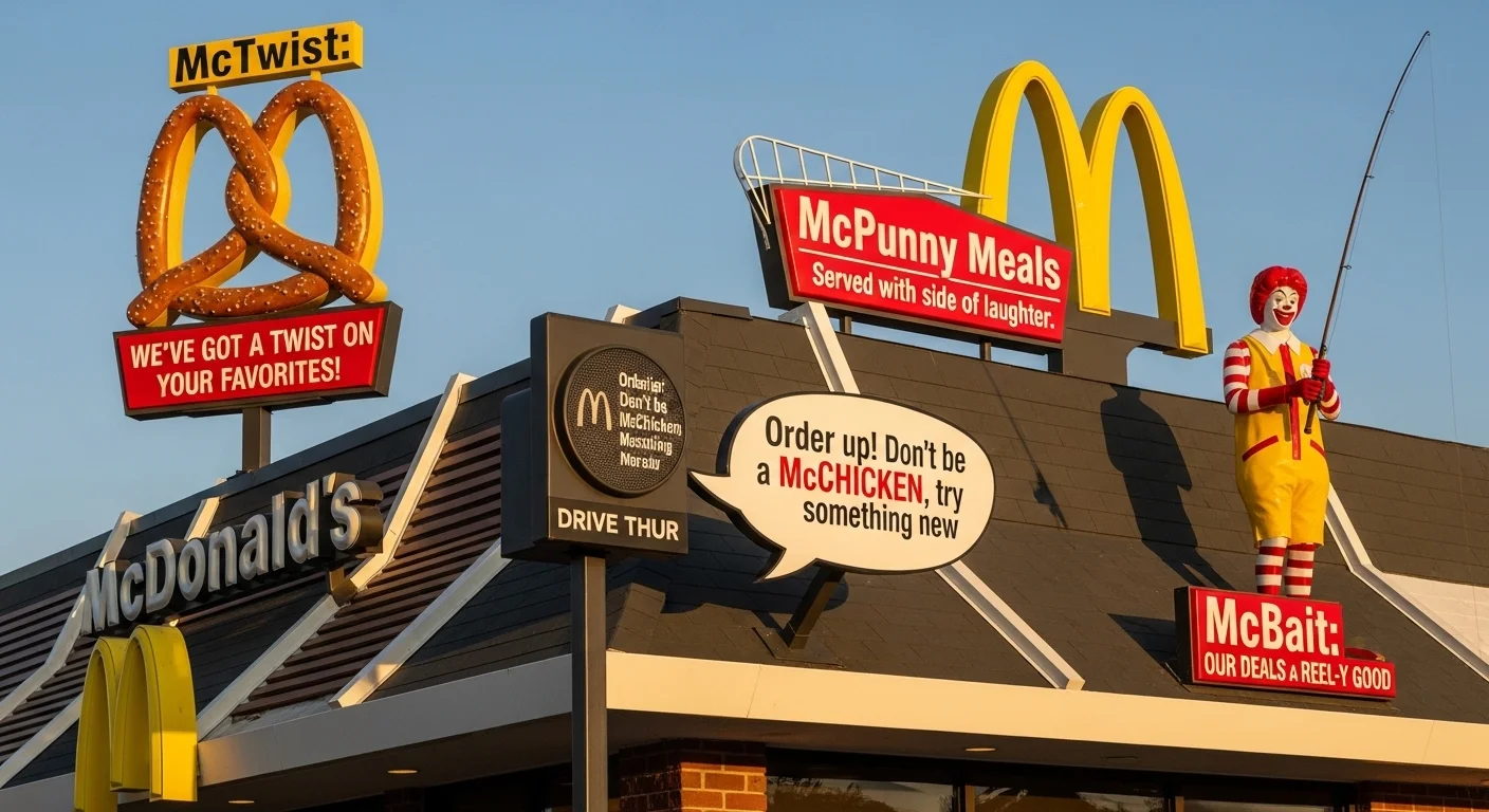 Editor’s Favorite 7 McDonald’s Puns