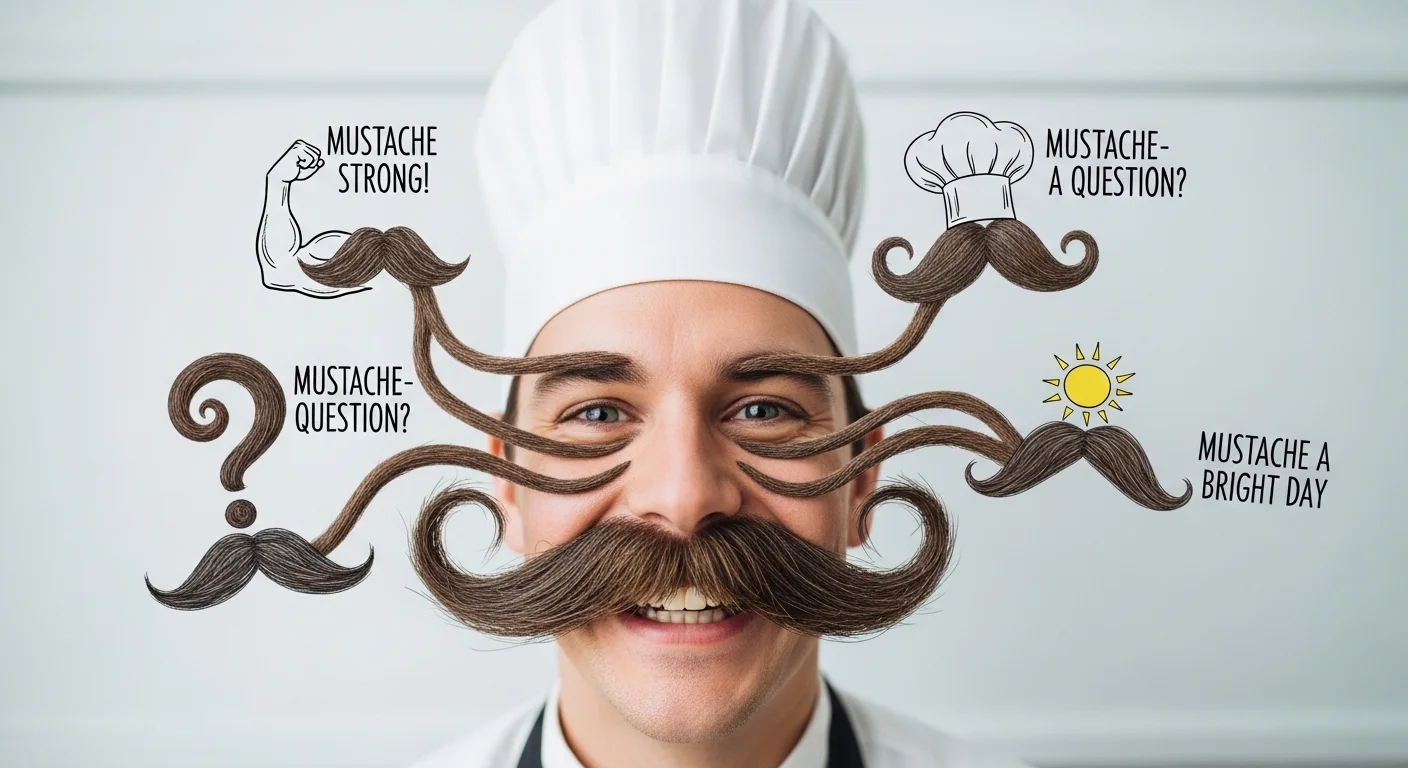 Editor’s Favorite 7 Moustache Puns