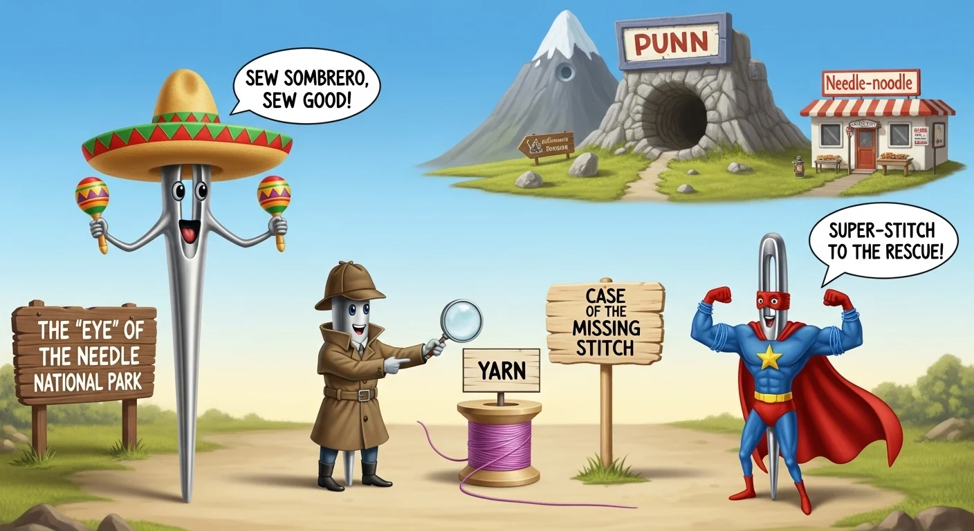 Editor’s Favorite 7 Needle Puns