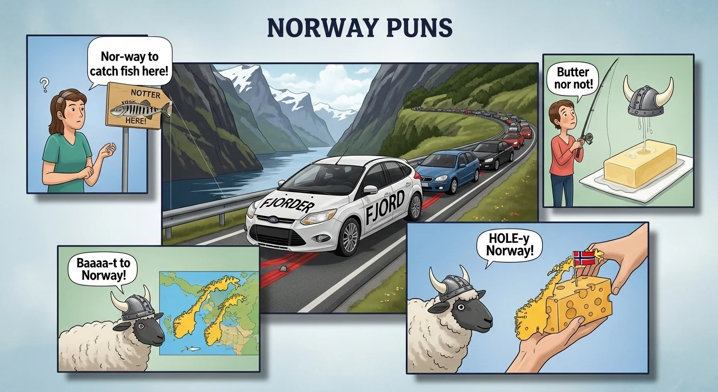 Editor’s Favorite 7 Norway Puns