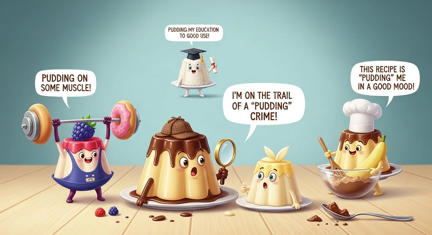 Editor’s Favorite 7 Pudding Puns