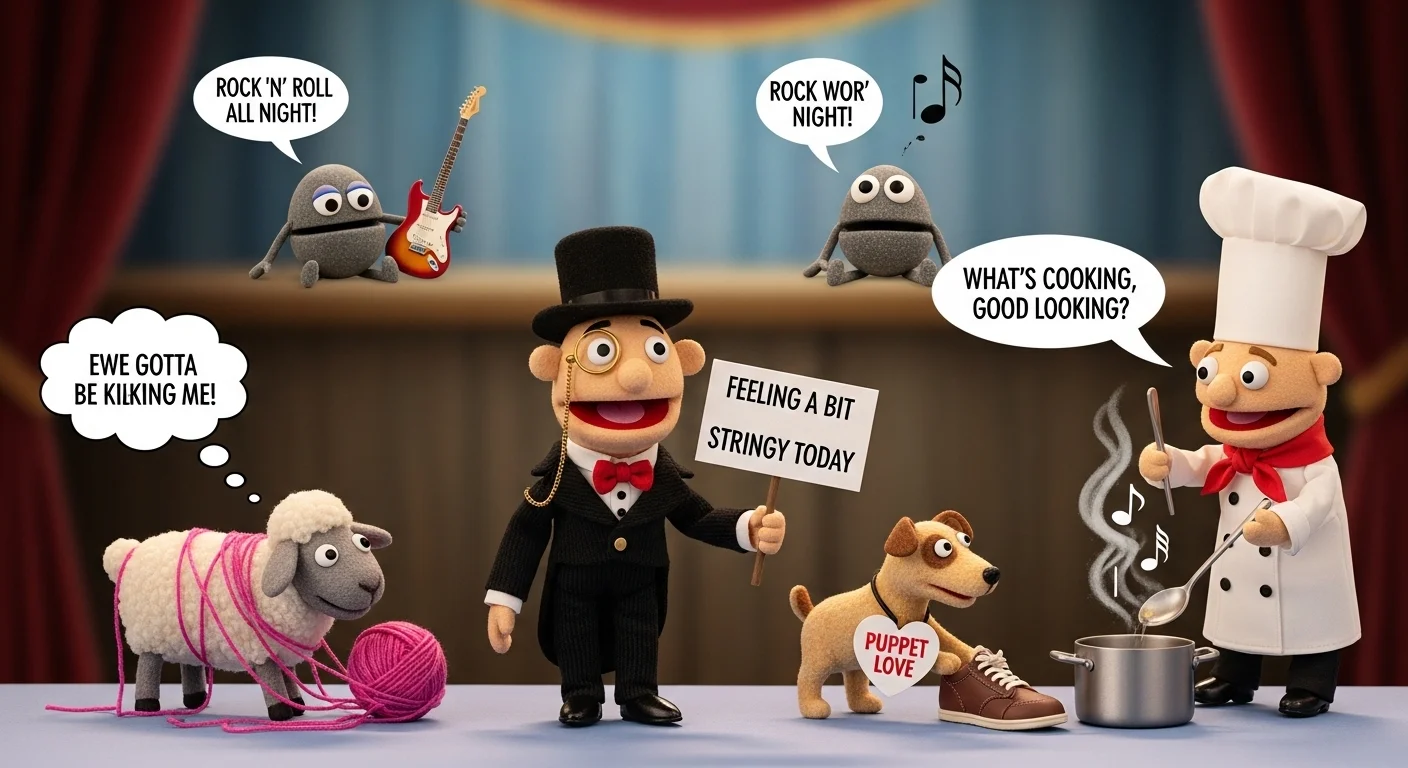 Editor’s Favorite 7 Puppet Puns