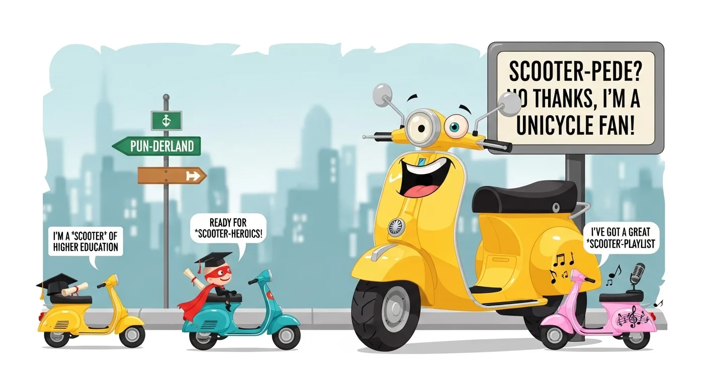 Editor’s Favorite 7 Scooter Puns
