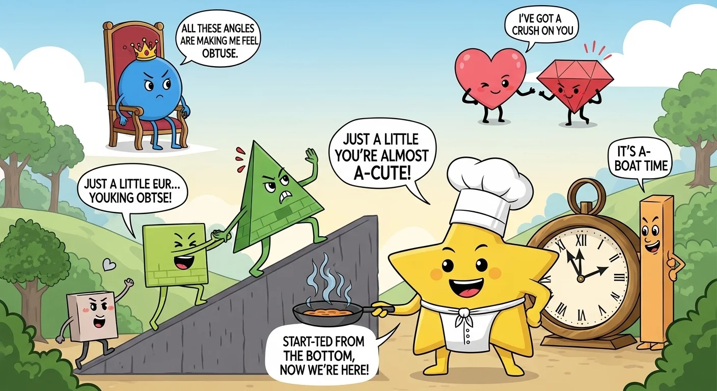 Editor’s Favorite 7 Shape Puns