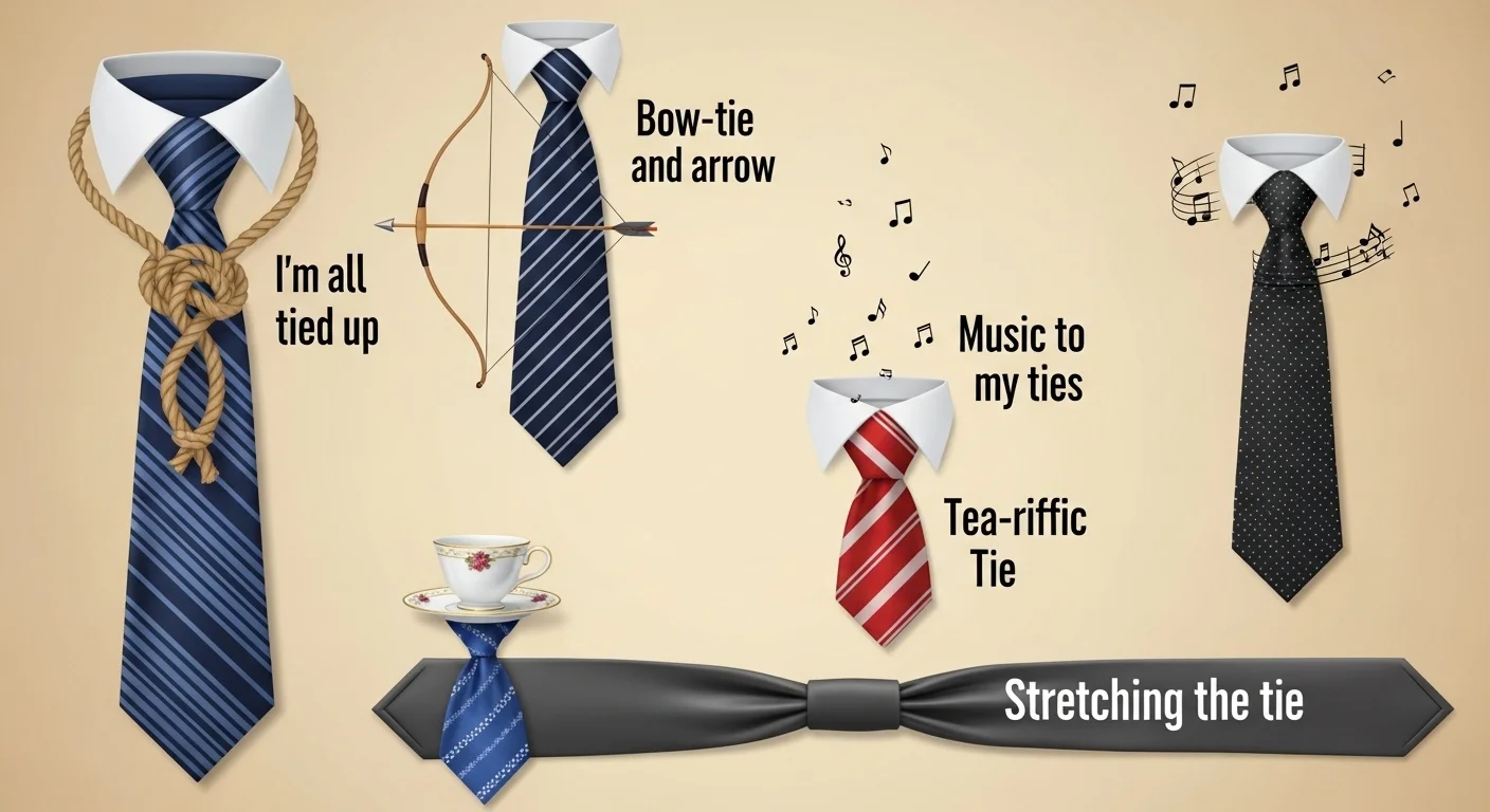 Editor’s Favorite 7 Tie Puns