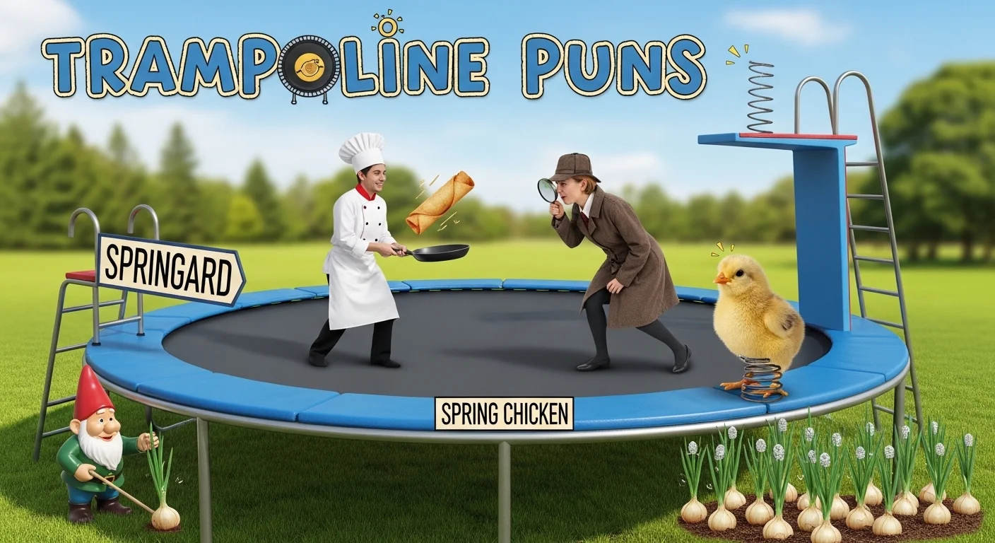 Editor’s Favorite 7 Trampoline Puns