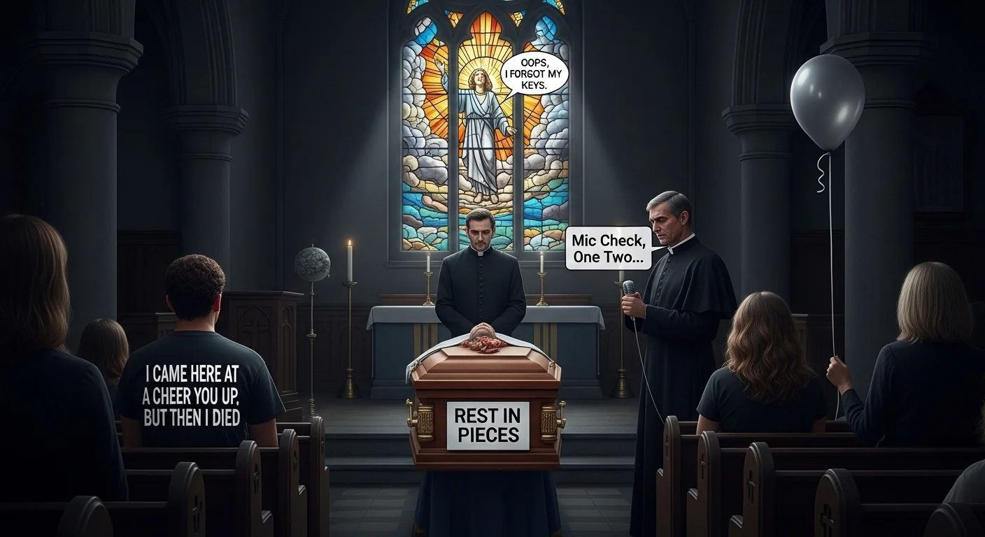 Gentle Funeral Puns to Ease the Moment