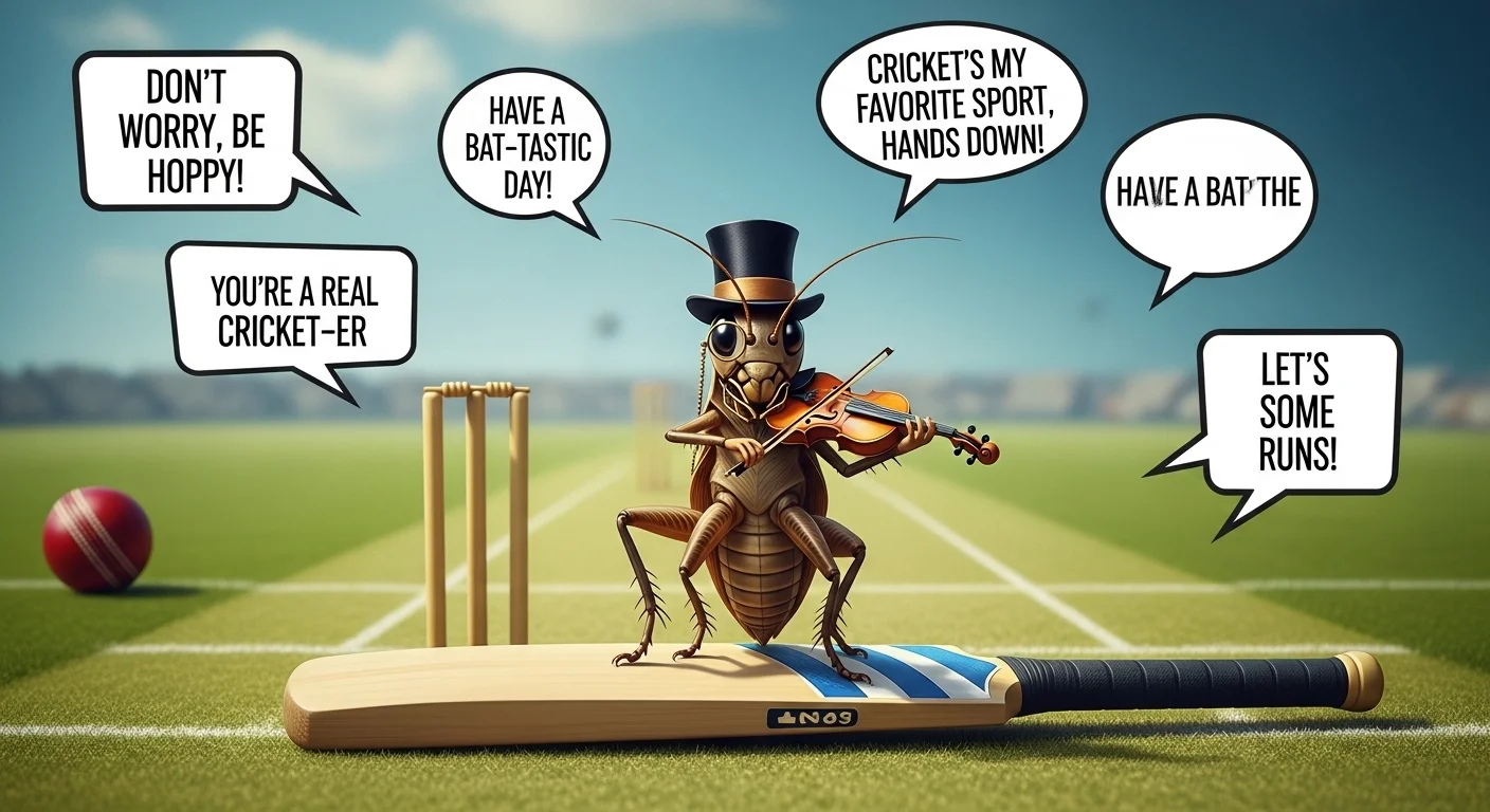 Silly Cricket Jokes You’ll Share Everywhere