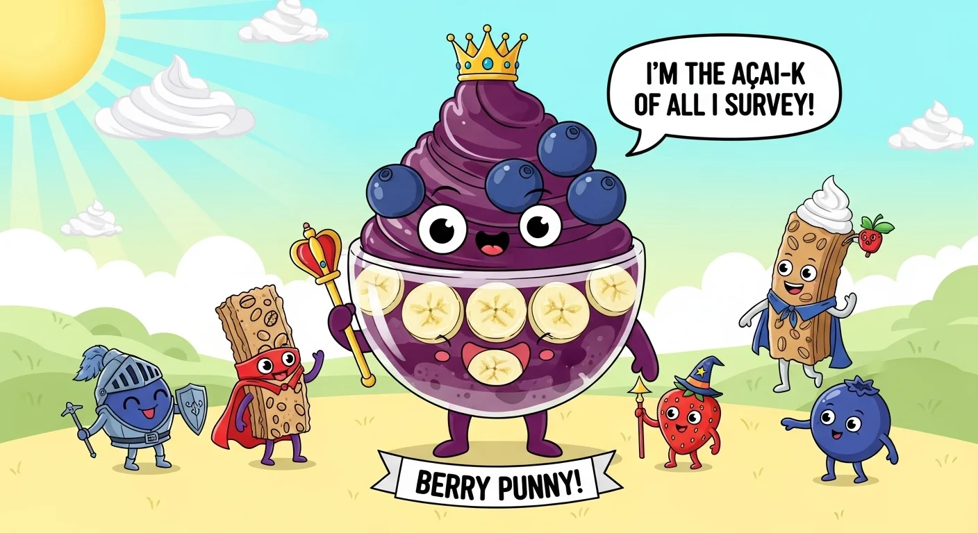 Top 12 Hilarious Açaí Puns to Make You Laugh
