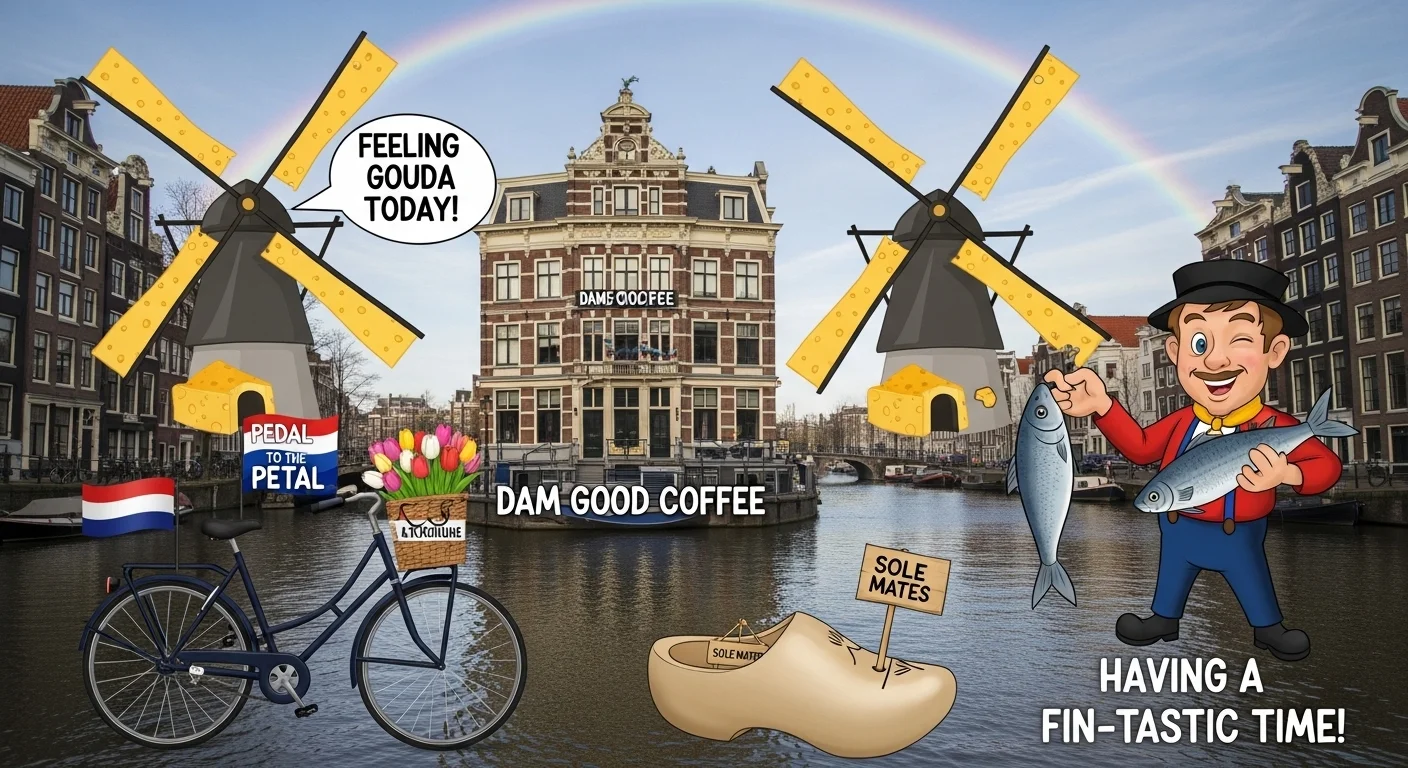 Top 12 Hilarious Amsterdam Puns to Make You Laugh