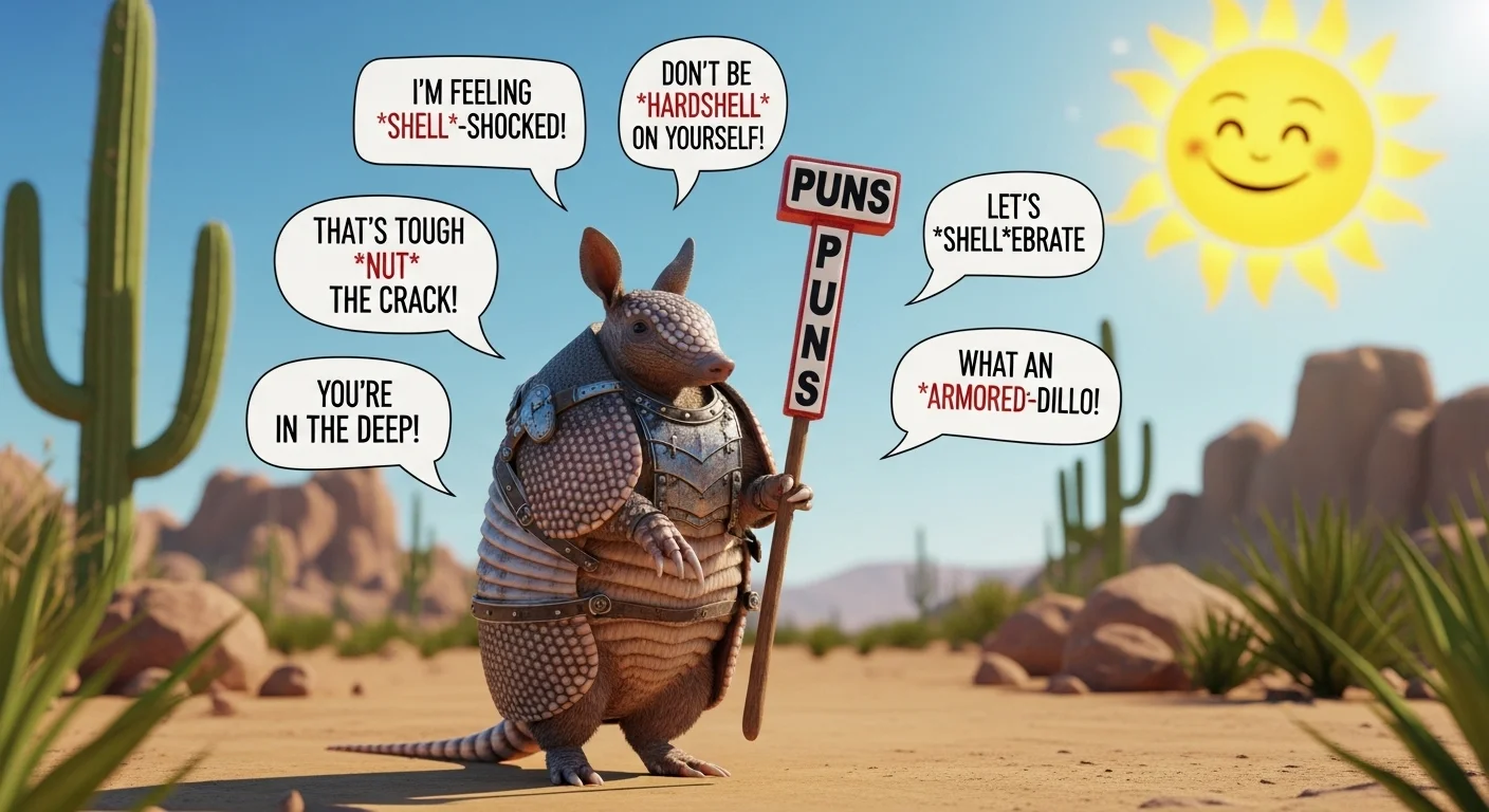 Top 12 Hilarious Armadillo Puns to Make You Laugh