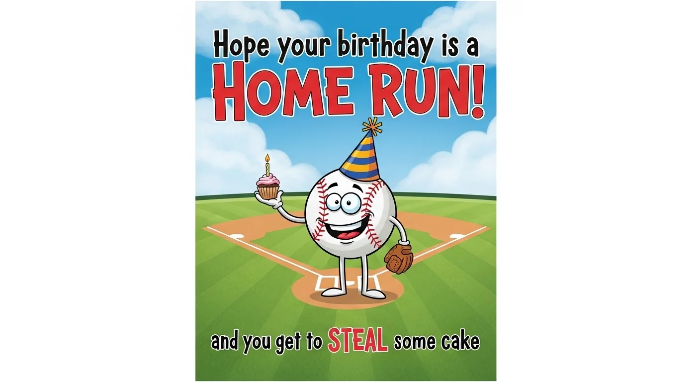 Top 12 Hilarious Baseball Birthday Puns to Start the Party