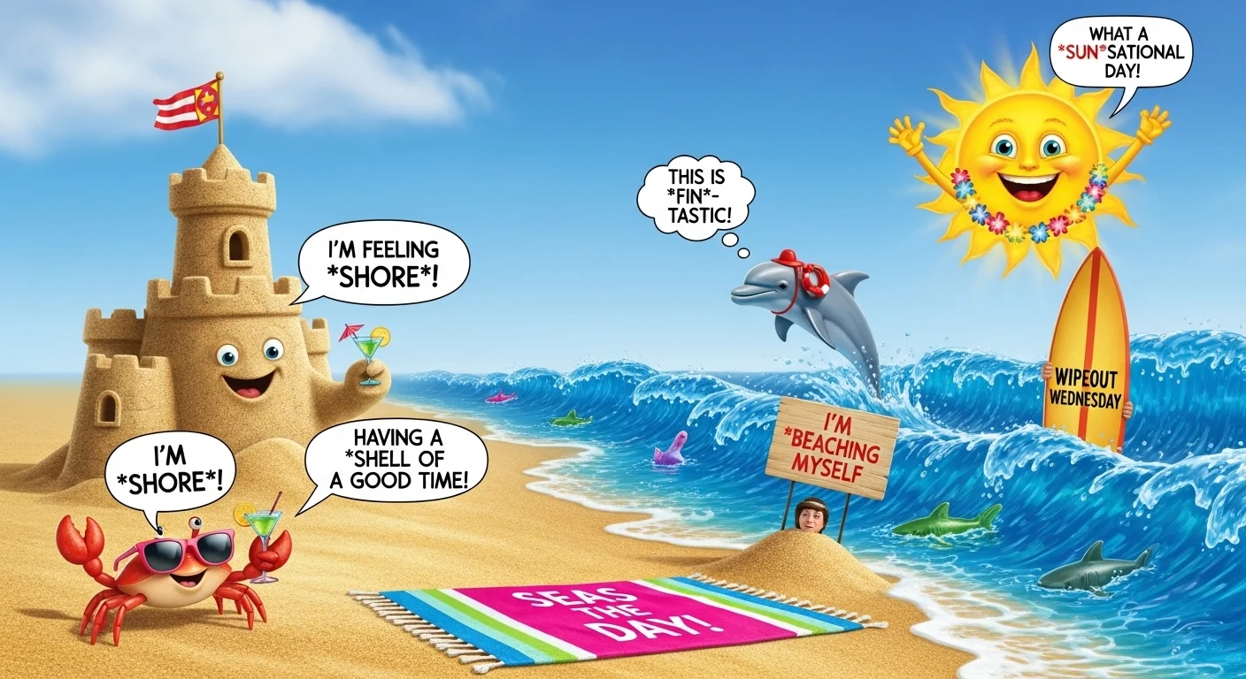 Top 12 Hilarious Beach Puns to Make You Laugh