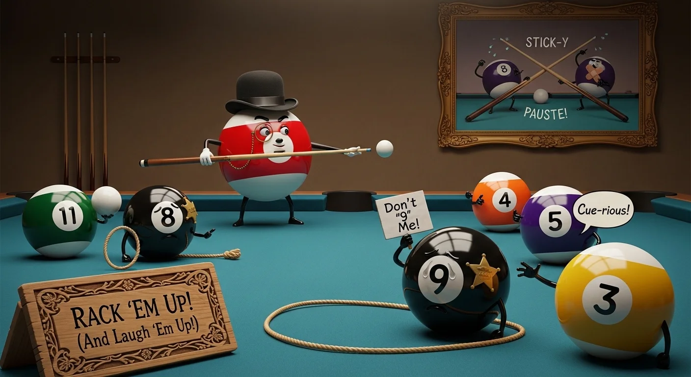 Top 12 Hilarious Billiards Puns to Make You Laugh
