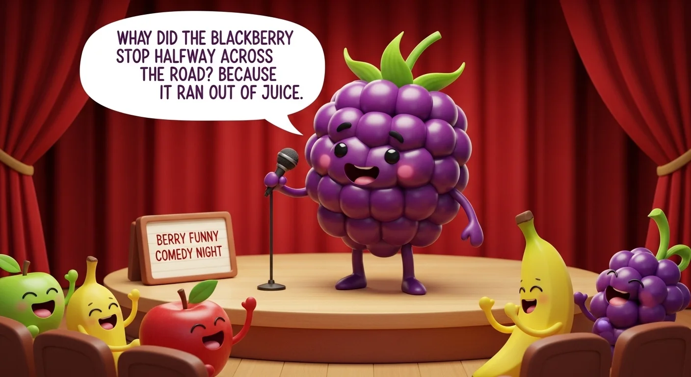 Top 12 Hilarious Blackberry Puns to Make You Laugh