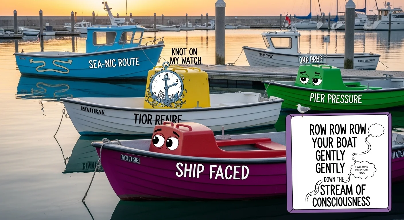 Top 12 Hilarious Boat Name Puns to Make You Laugh