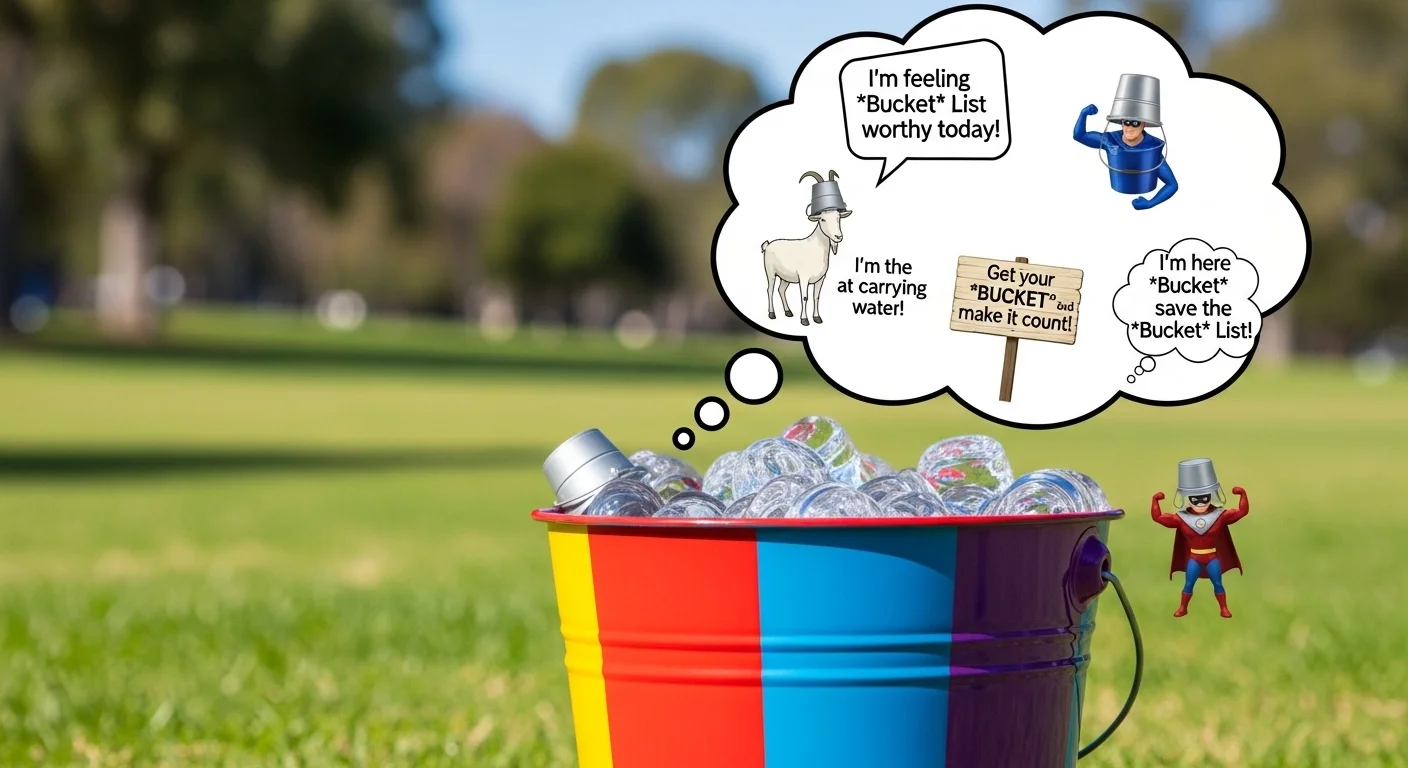Top 12 Hilarious Bucket Puns to Make You Laugh
