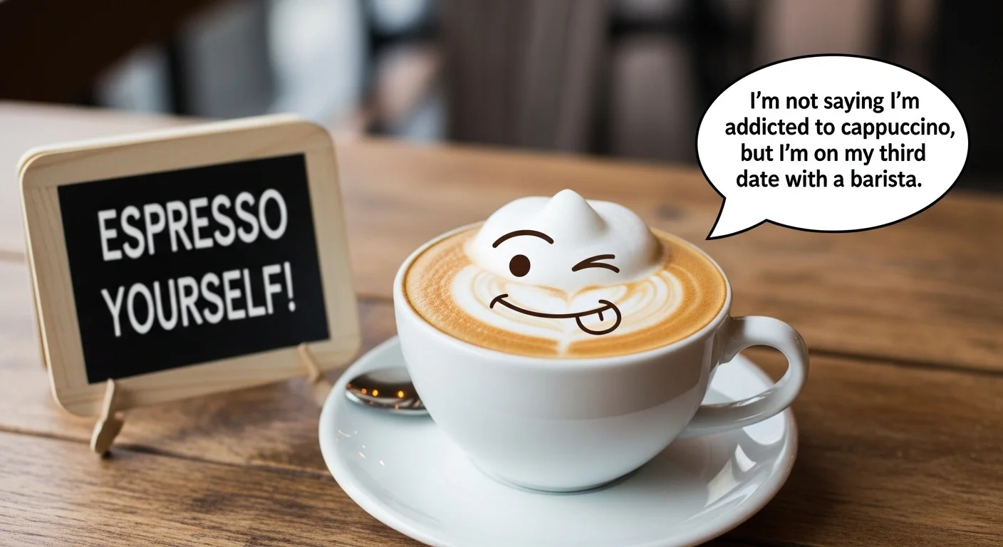 Top 12 Hilarious Cappuccino Puns to Make You Laugh