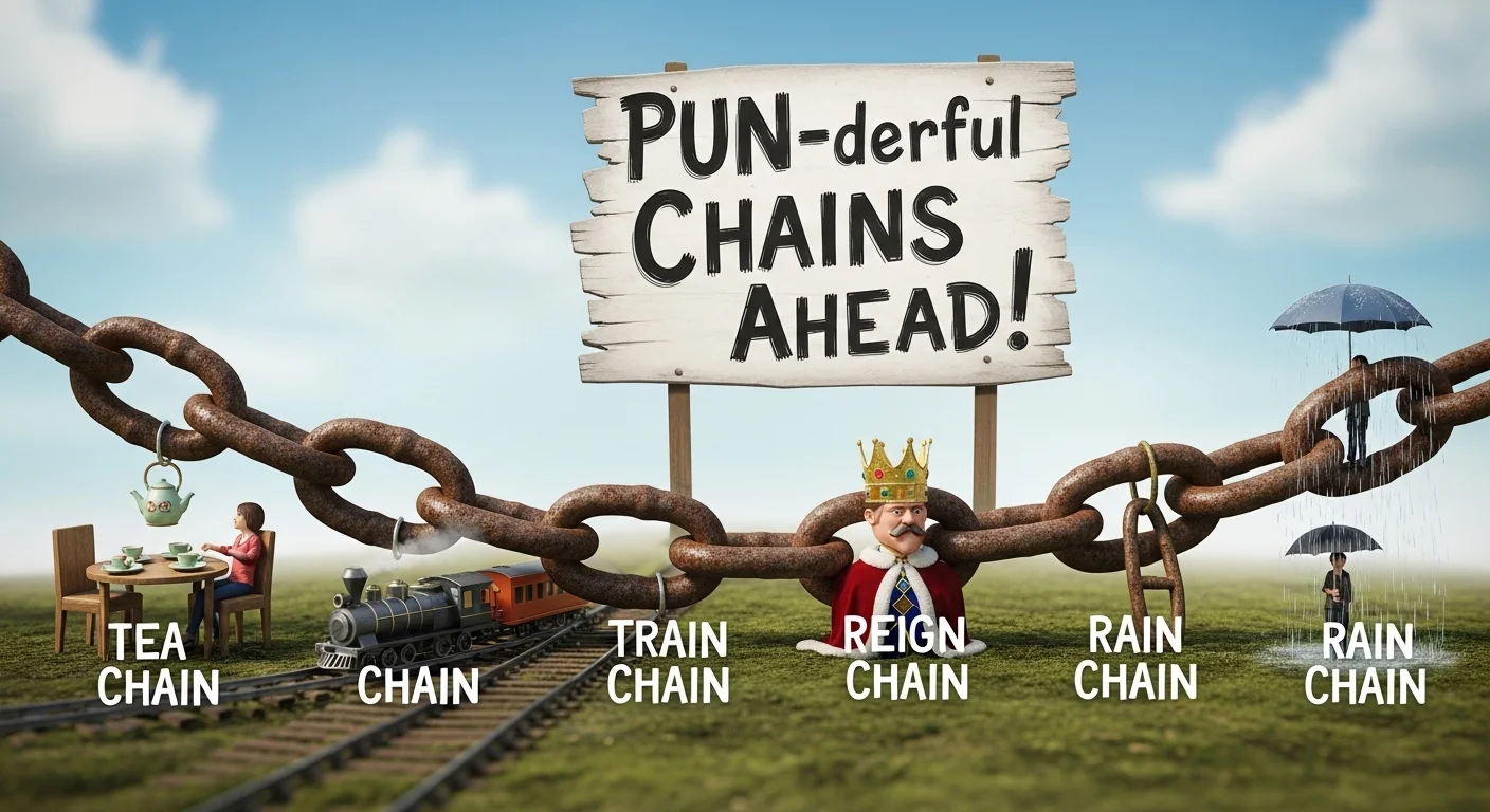 Top 12 Hilarious Chain Puns to Make You Laugh