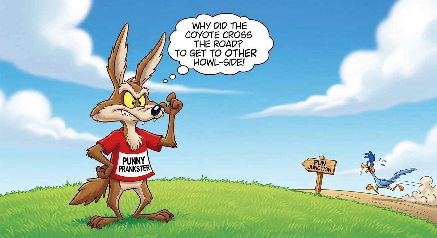 Top 12 Hilarious Coyote Puns to Make You Laugh