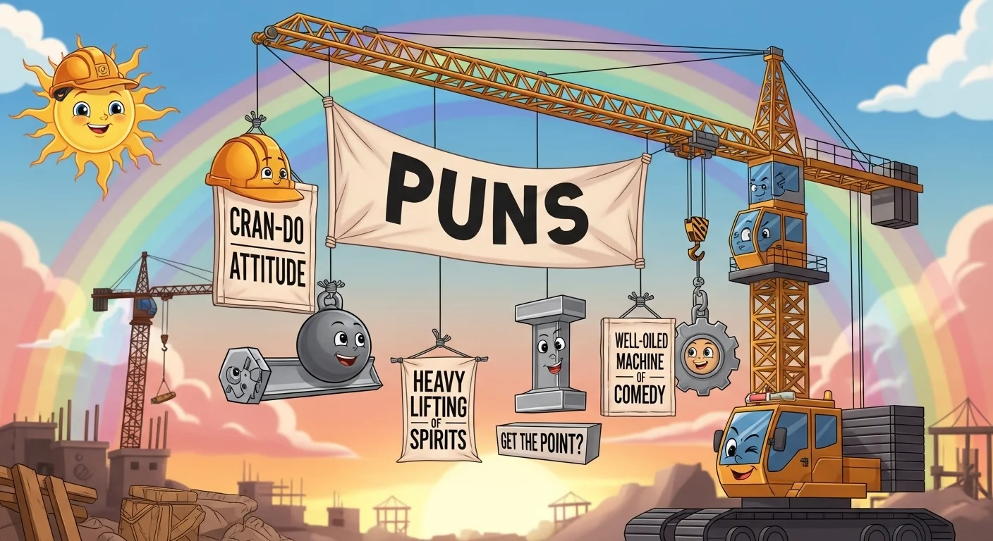 Top 12 Hilarious Crane Puns to Make You Laugh