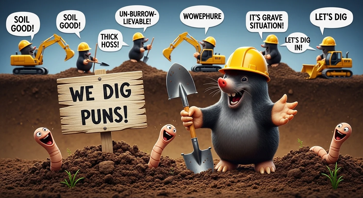 Top 12 Hilarious Digging Puns to Make You Laugh