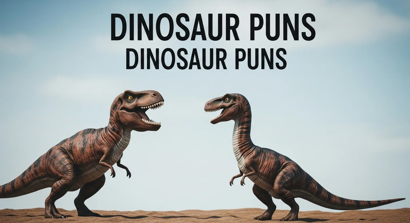 Top 12 Hilarious Dinosaur Puns to Make You Laugh