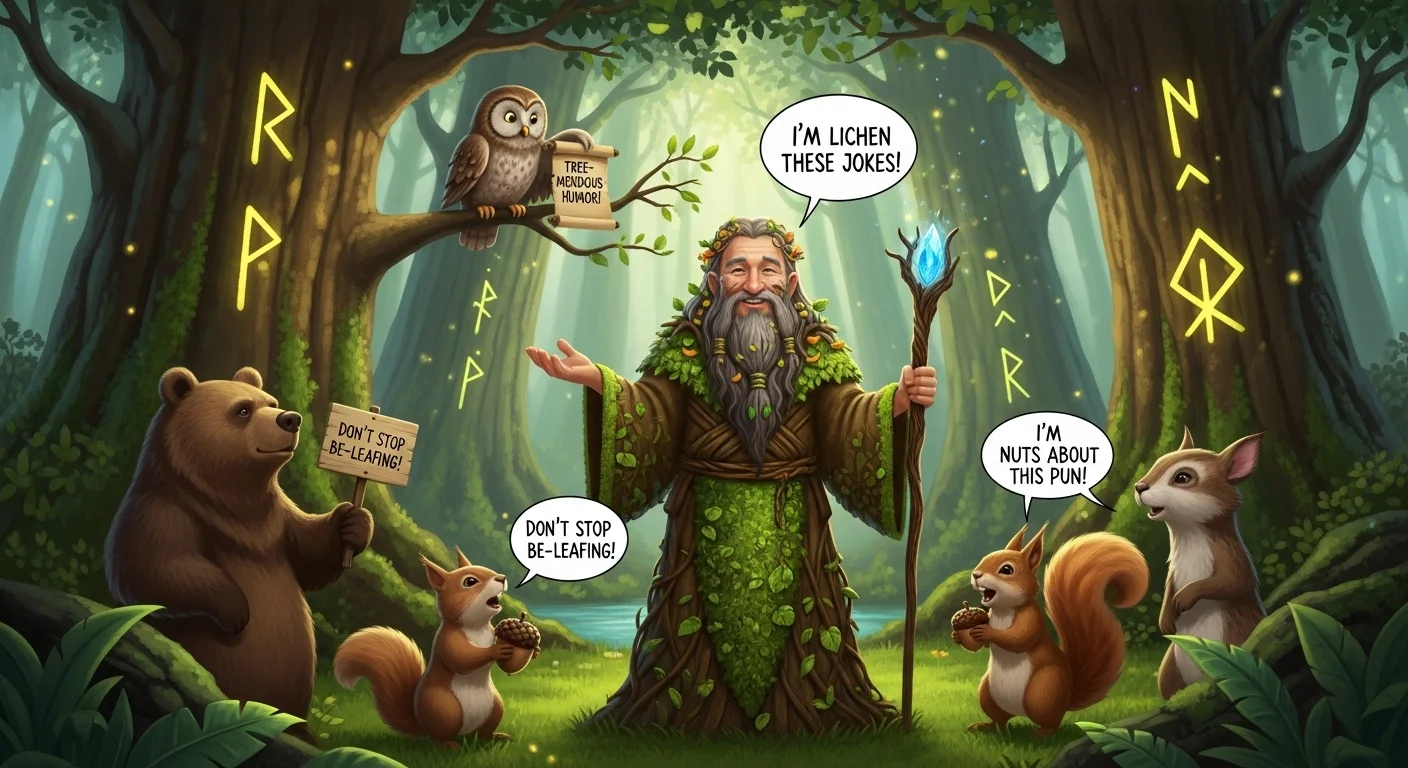 Top 12 Hilarious Druid Puns to Make You Laugh
