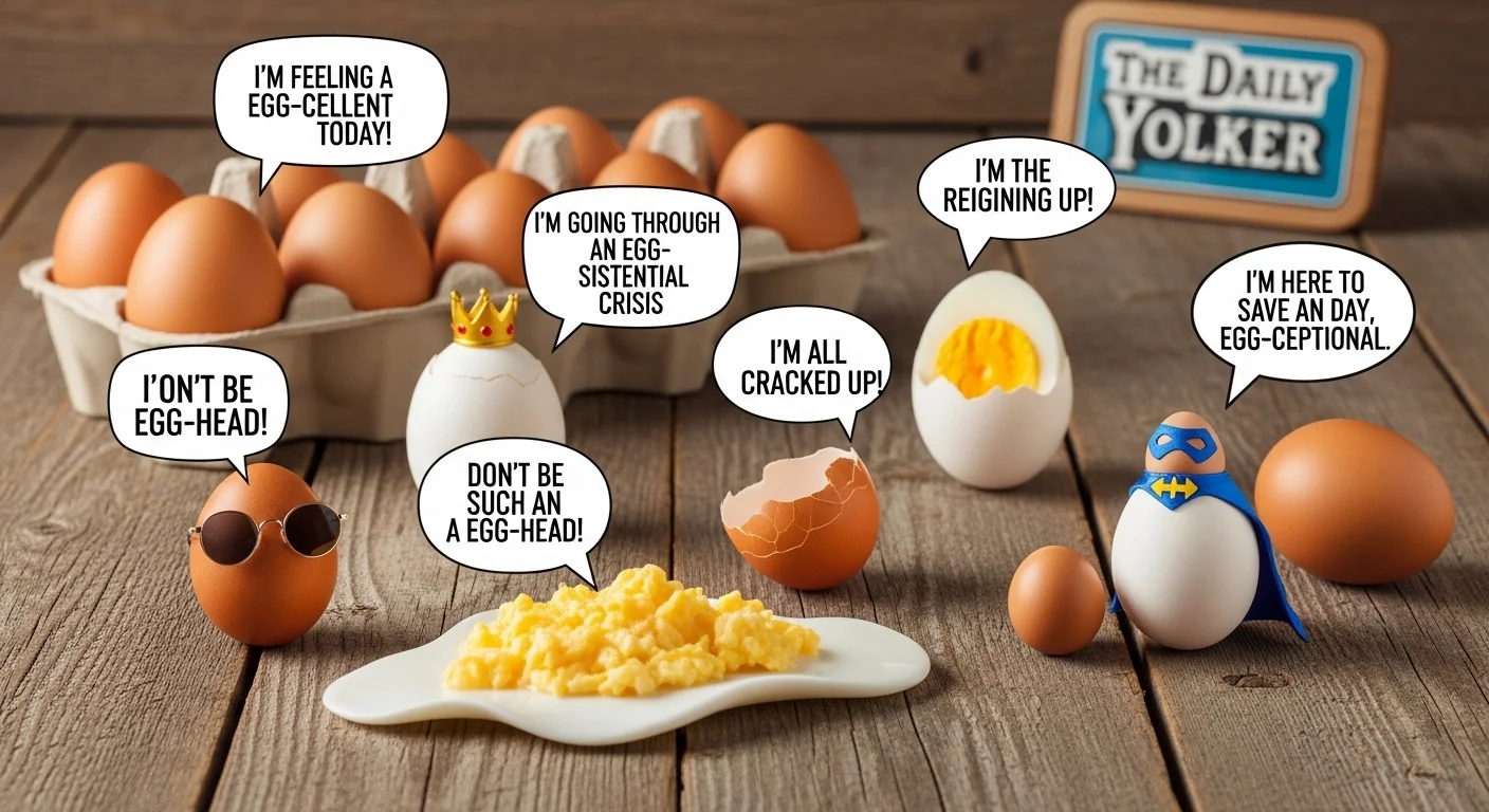 Top 12 Hilarious Egg Name Puns to Make You Laugh
