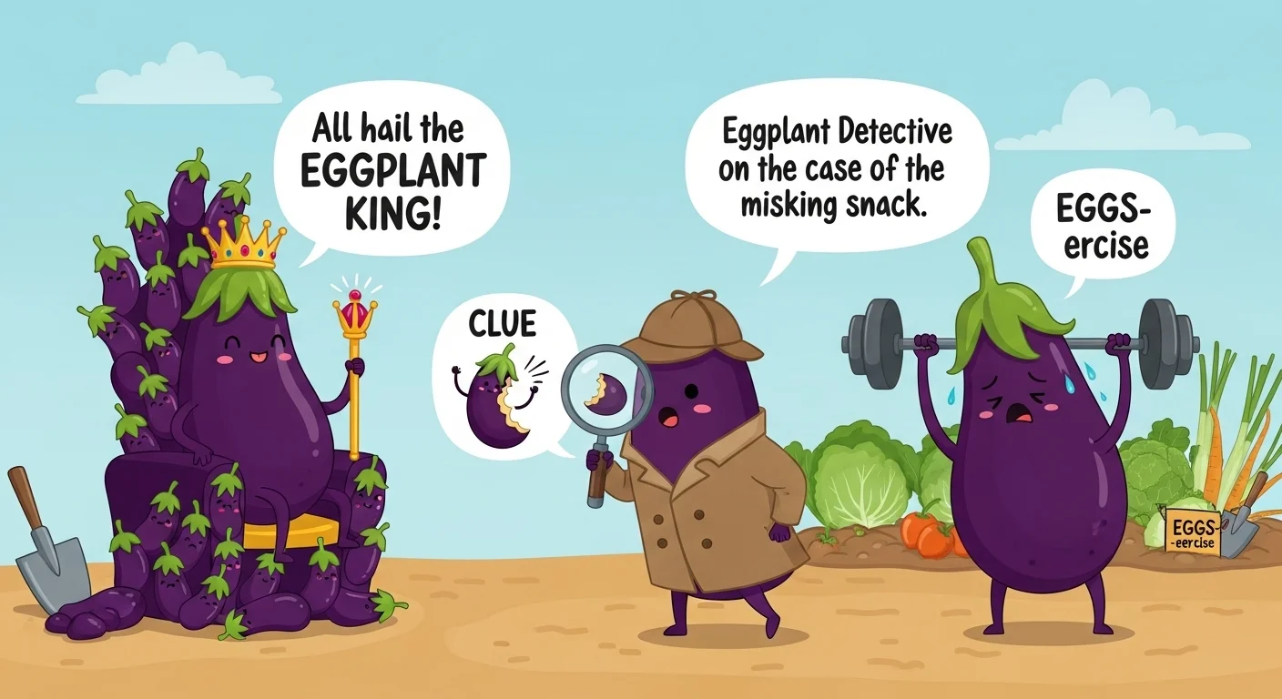 Top 12 Hilarious Eggplant Puns to Make You Laugh