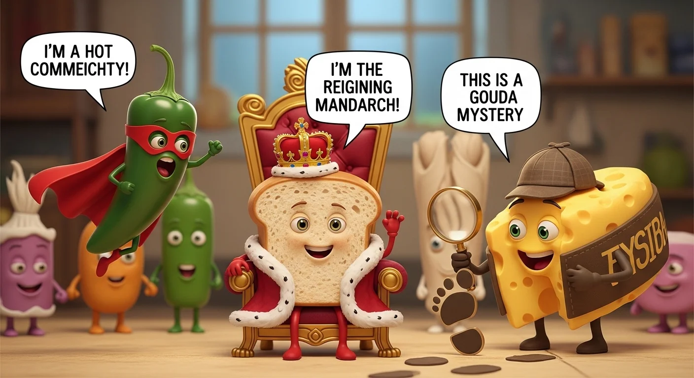 Top 12 Hilarious Food Puns to Make You Laugh