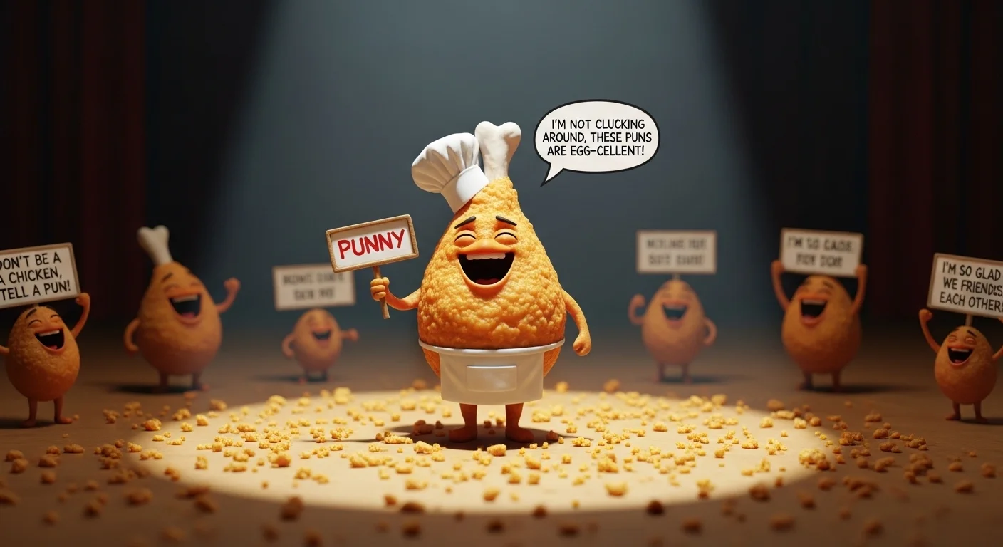 Top 12 Hilarious Fried Chicken Puns to Make You Laugh
