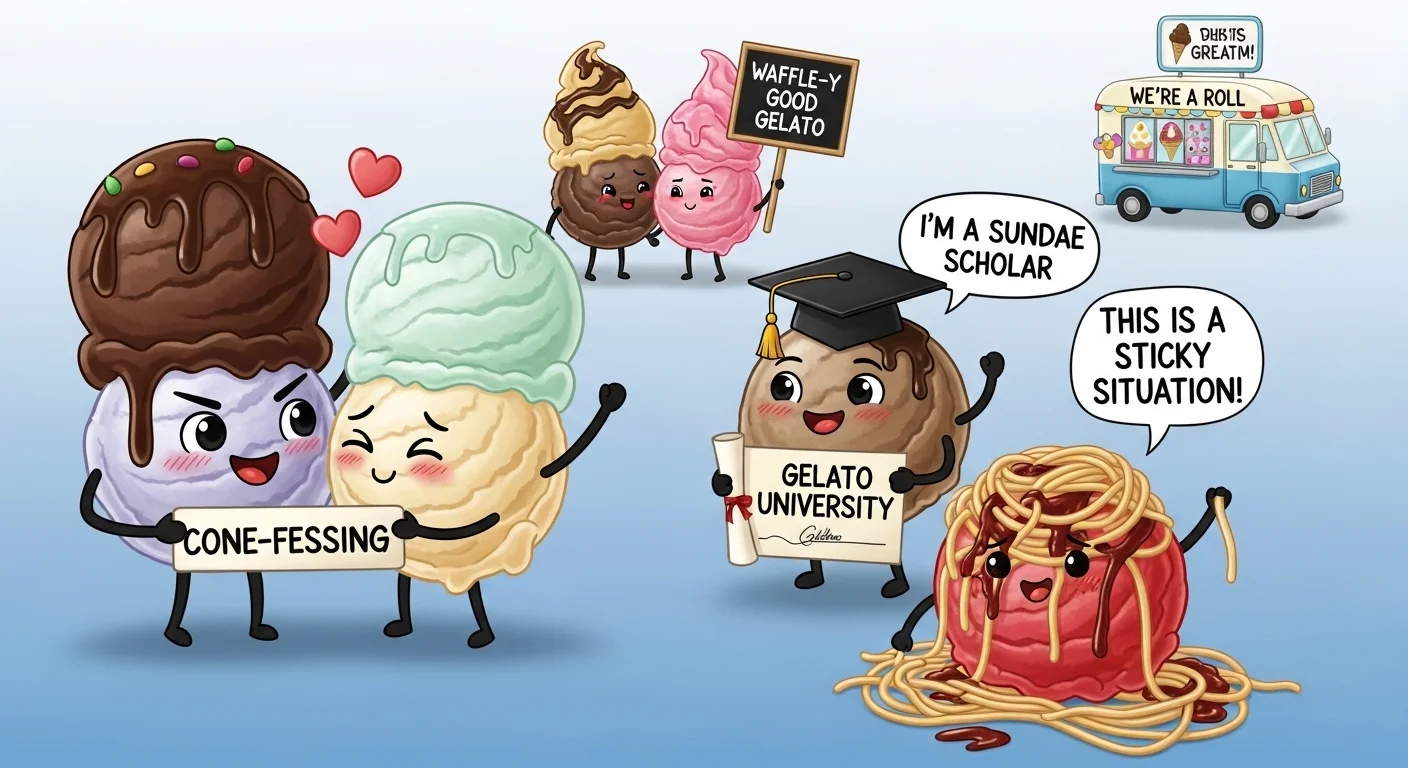 Top 12 Hilarious Gelato Puns to Make You Laugh