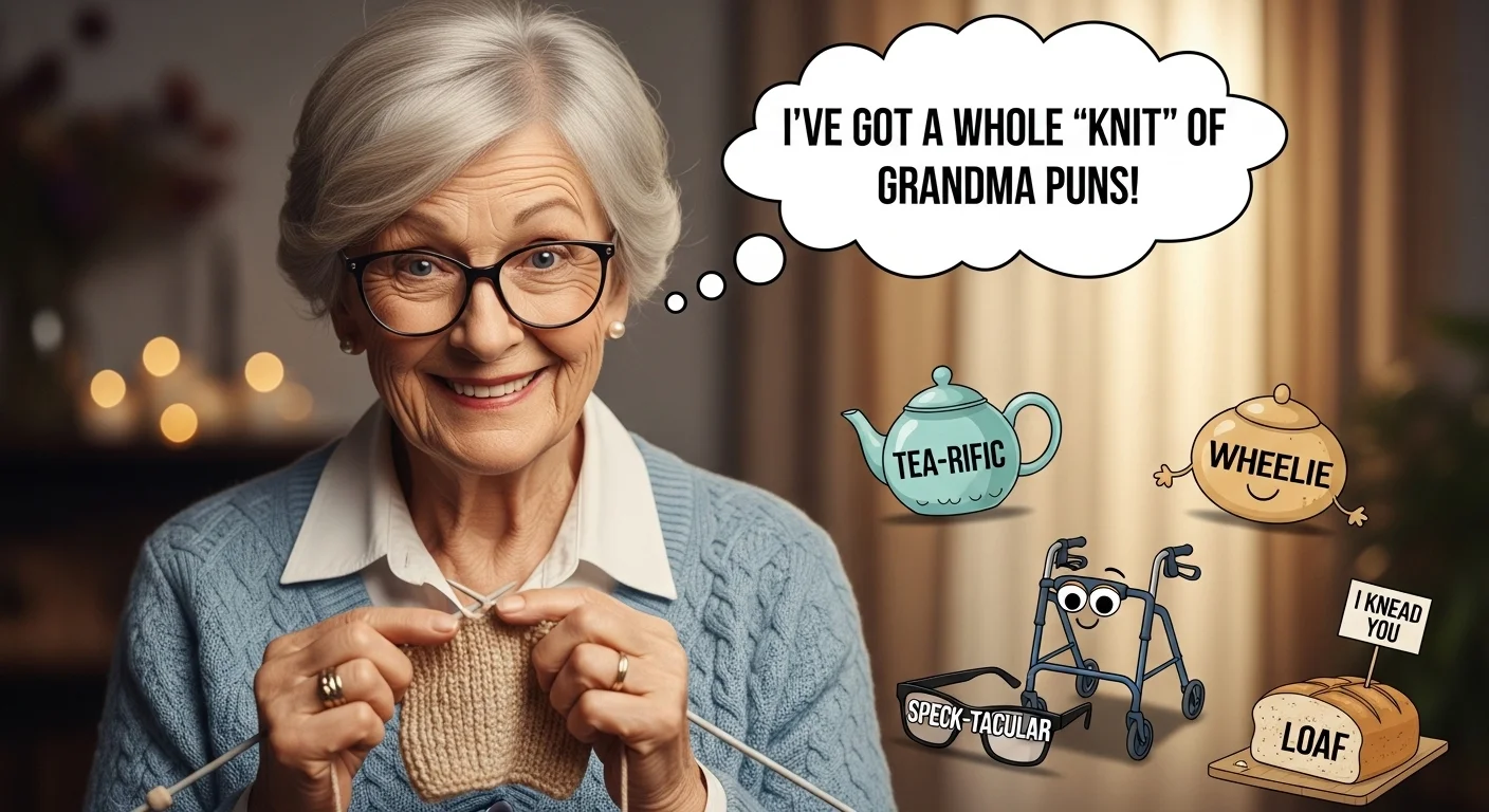 Top 12 Hilarious Grandma Puns to Make You Laugh