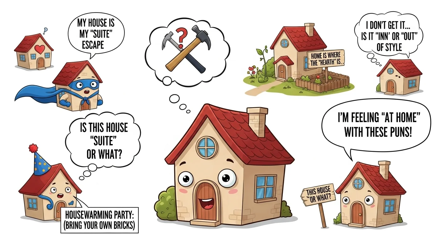 Top 12 Hilarious House Puns to Make You Laugh
