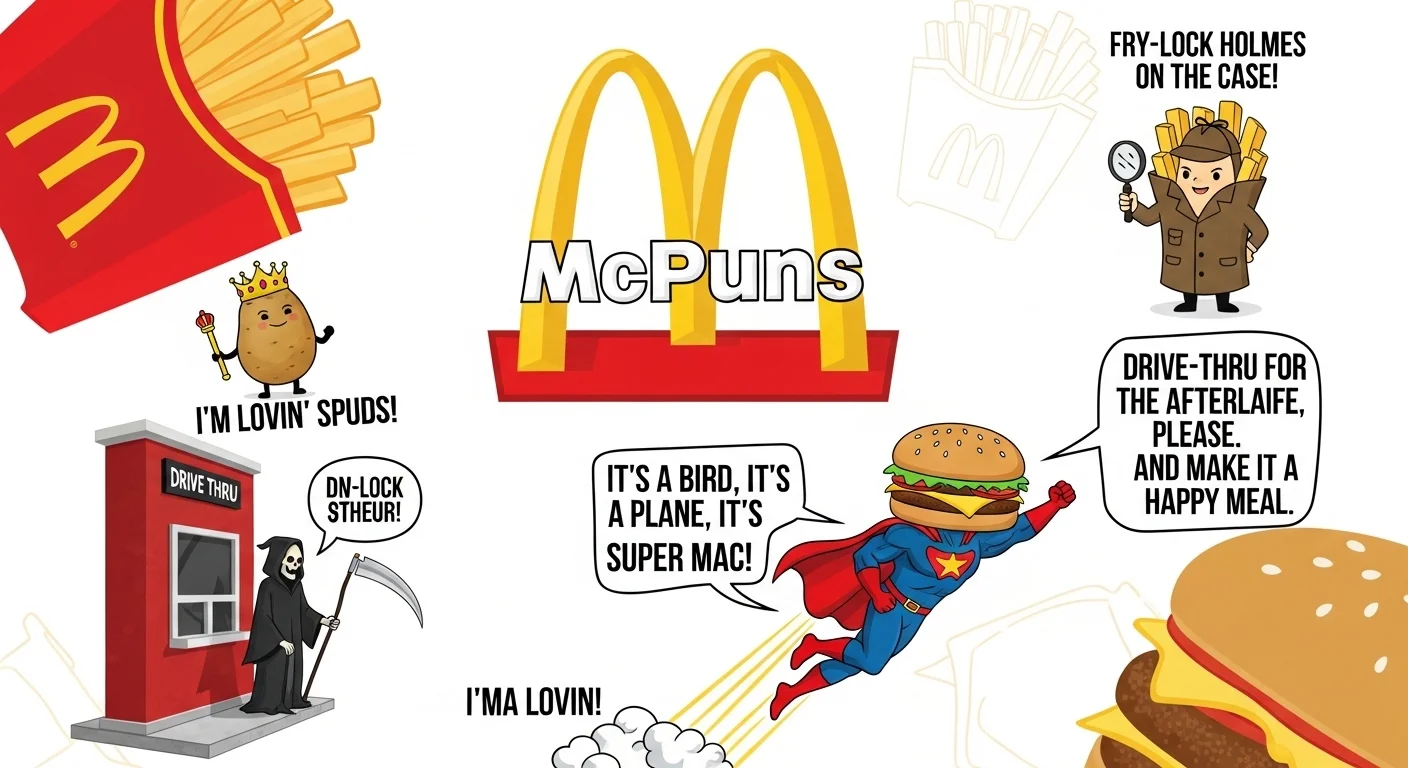 Top 12 Hilarious McDonald’s Puns to Make You Laugh