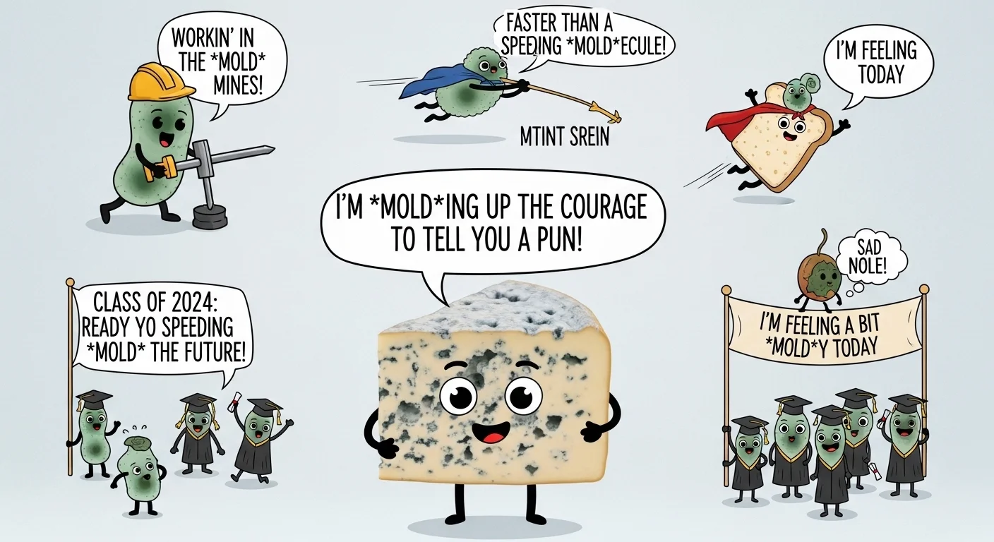 Top 12 Hilarious Mold Puns to Make You Laugh