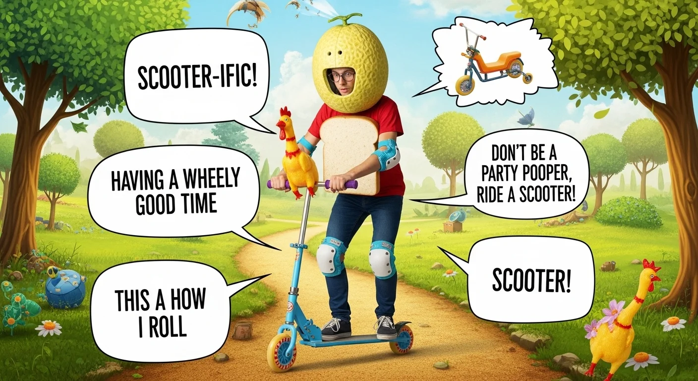Top 12 Hilarious Scooter Puns to Make You Laugh