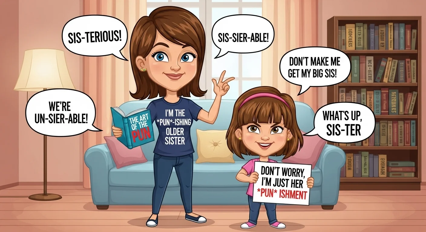 Top 12 Hilarious Sister Puns to Make You Laugh