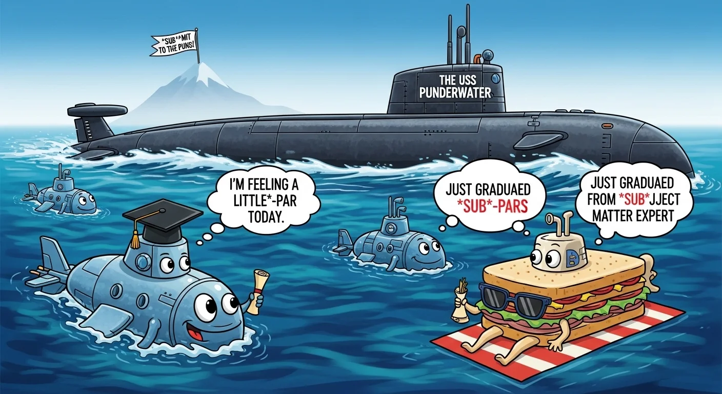 Top 12 Hilarious Sub Puns to Make You Laugh