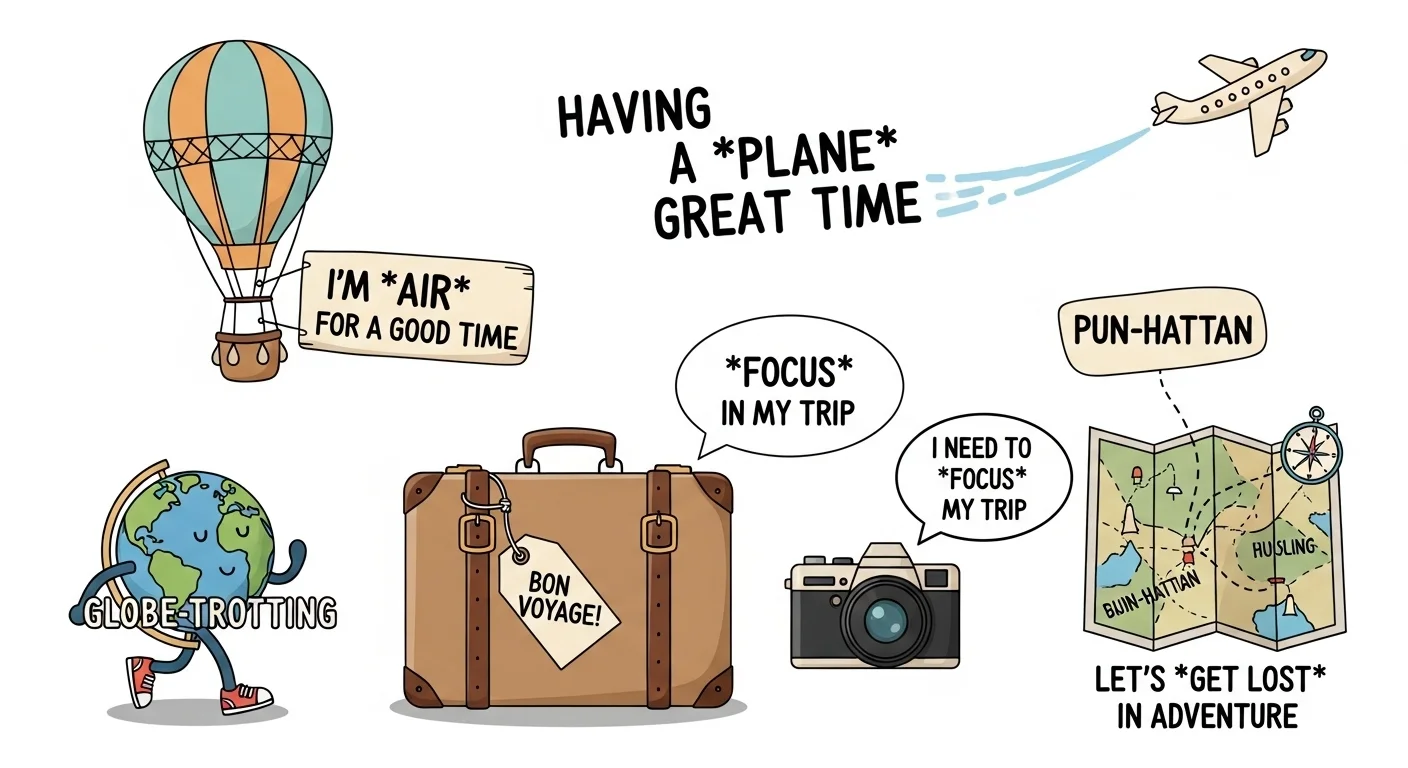 Top 12 Hilarious Trip Puns to Make You Laugh