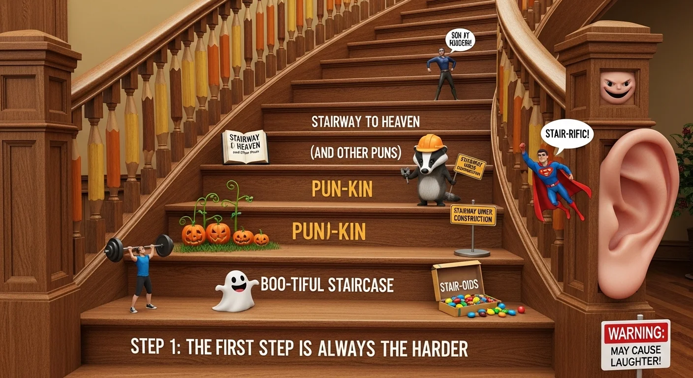 Top Stair Puns to Make You Laugh