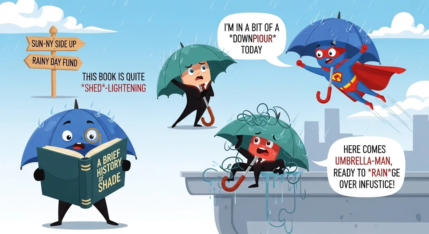 Travel & Adventure Umbrella Puns for Road Trips