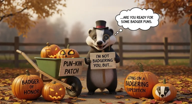 badger puns