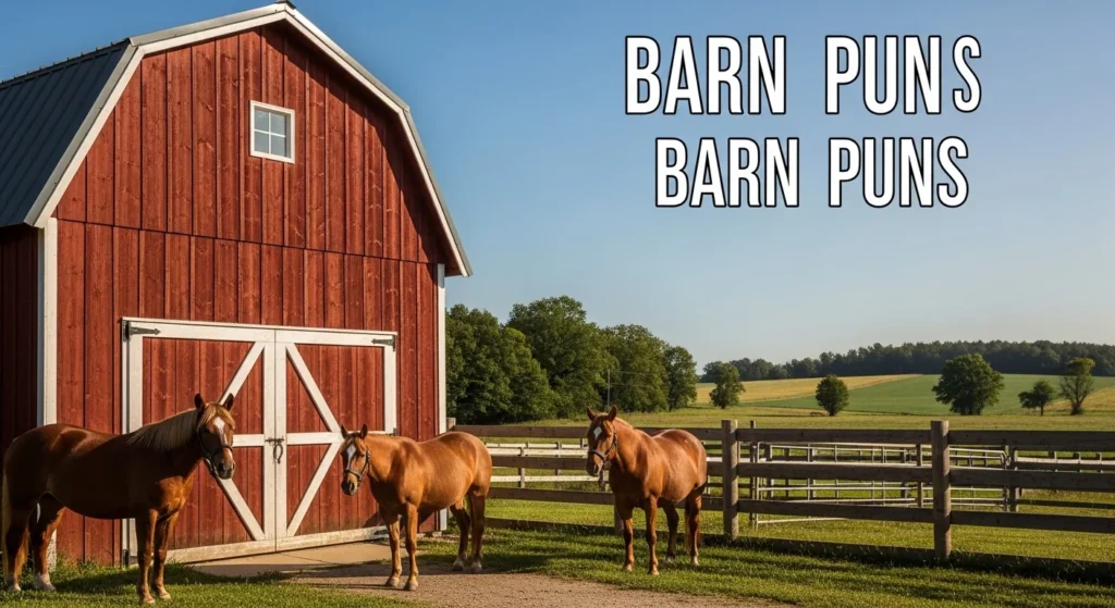 barn puns