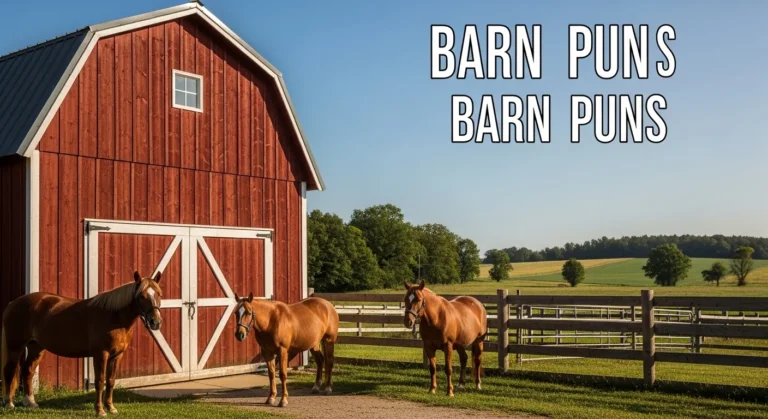 barn puns