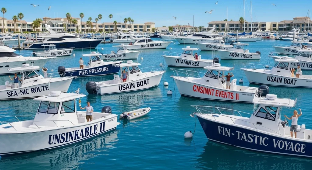 boat names puns