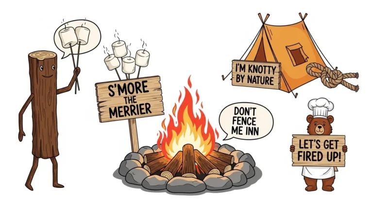 campfire puns